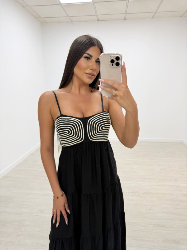 VESTIDO ATTACK NEGRO