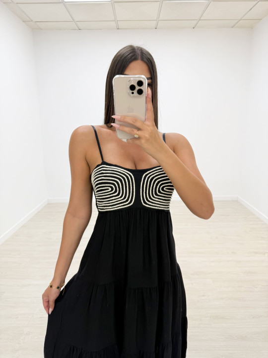 VESTIDO ATTACK NEGRO