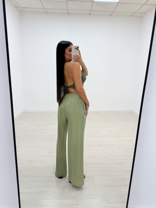 PANTALÓN BAMBU VERDE