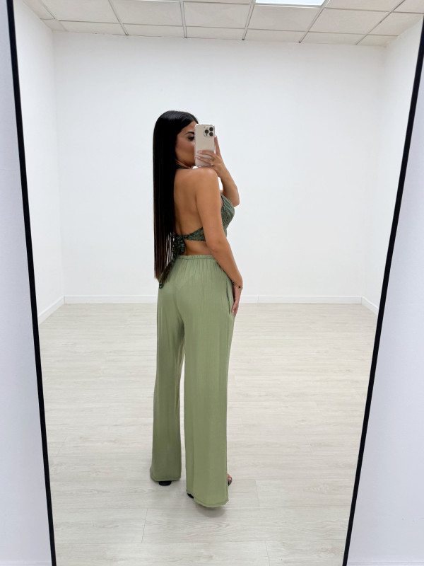 PANTALÓN BAMBU VERDE