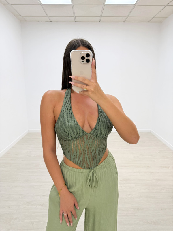 PANTALÓN BAMBU VERDE