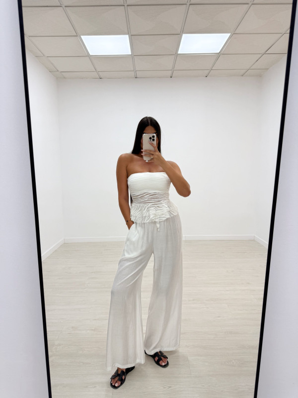 PANTALÓN BAMBU BLANCO