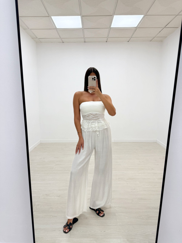 PANTALÓN BAMBU BLANCO