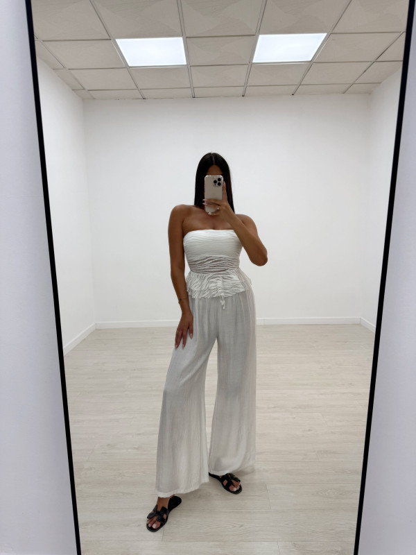 PANTALÓN BAMBU BLANCO