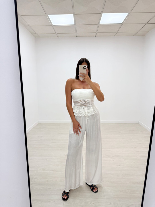 PANTALÓN BAMBU BLANCO