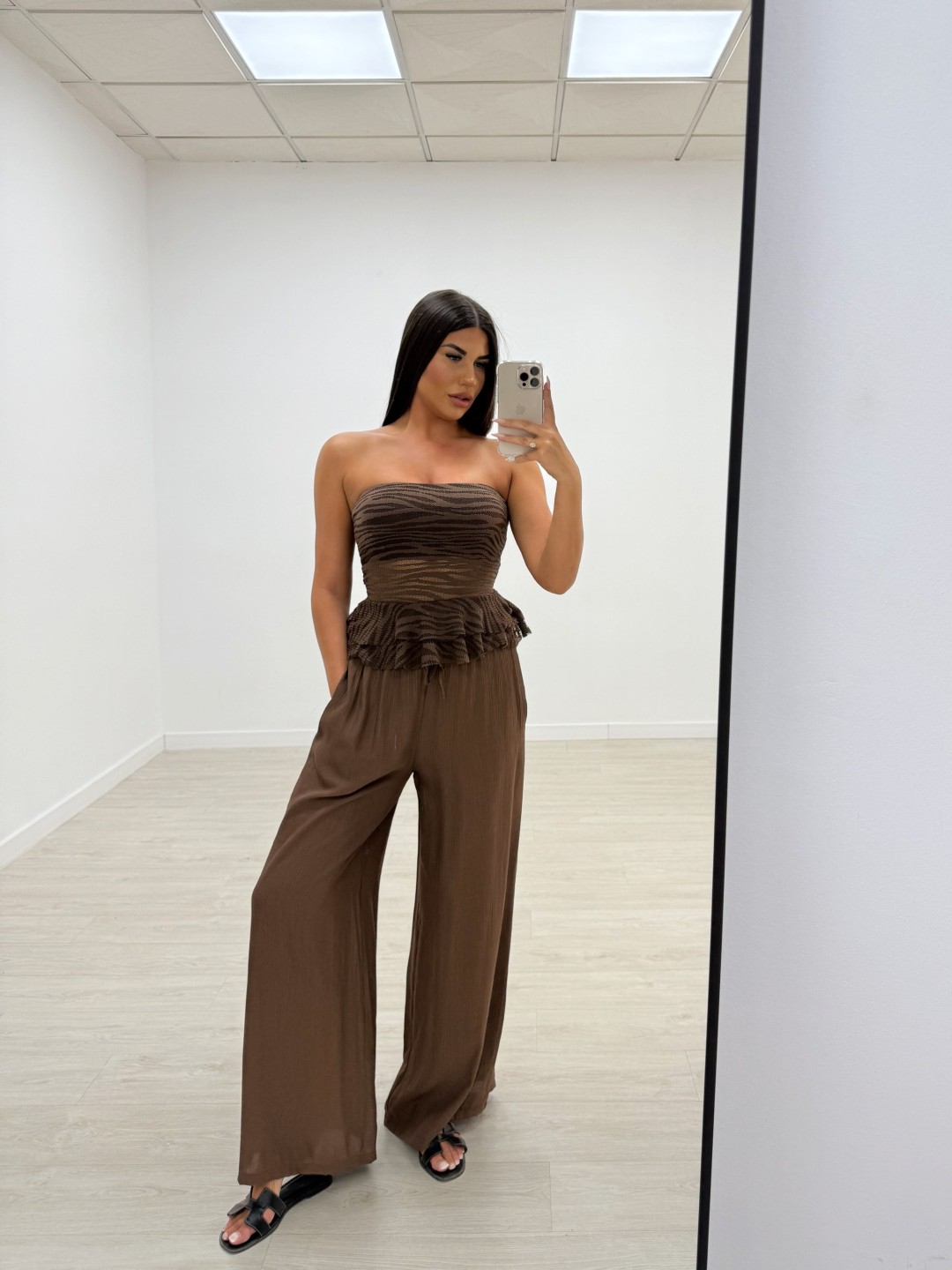 PANTALÓN BAMBU MARRÓN