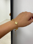 PULSERA VAN CLEEF DORADA