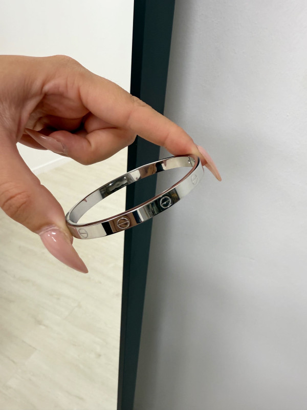 PULSERA CARTIER PLATA