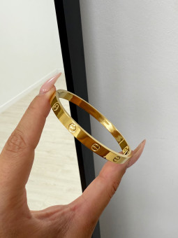 PULSERA CARTIER DORADA