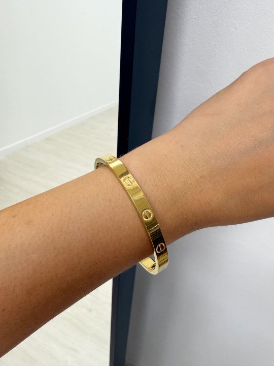 PULSERA CARTIER DORADA PULSERA CARTIER DORADA