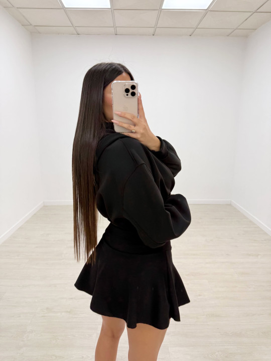 copy of CONJUNTO ARANTXA FALDA NEGRO