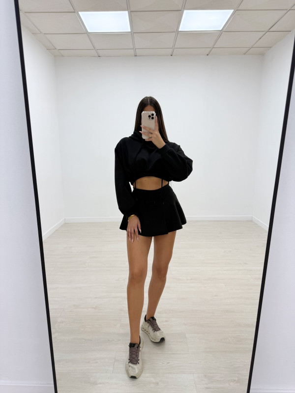 copy of CONJUNTO ARANTXA FALDA NEGRO