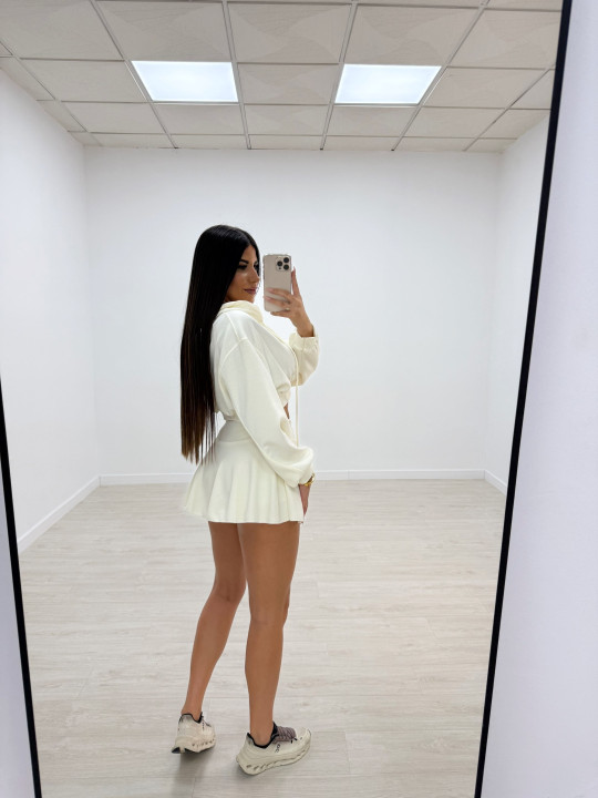 copy of CONJUNTO ARANTXA FALDA BEIGE