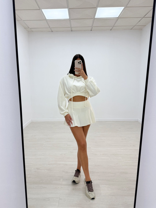 copy of CONJUNTO ARANTXA FALDA BEIGE