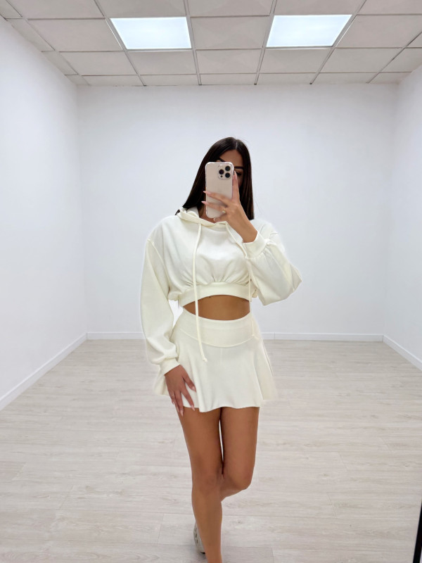 copy of CONJUNTO ARANTXA FALDA BEIGE