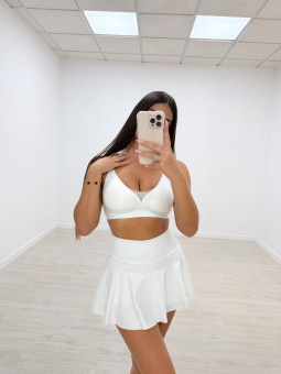 FALDA ARANTXA BLANCA