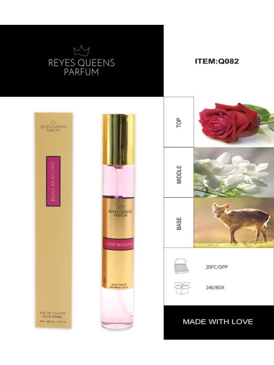 MINI TALLA PERFUME ROSE MUSCHIO