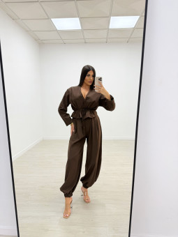 CONJUNTO ZEEN MARRÓN