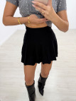 FALDA MINI PUNTO NEGRA