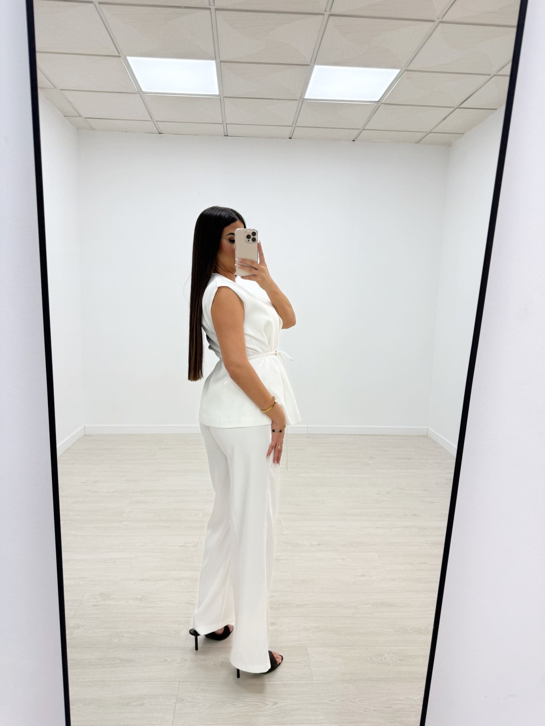 CONJUNTO HEBILLA EXCLUSIVO BLANCO