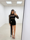 VESTIDO CHANCESS NEGRO VESTIDO CHANCESS NEGRO