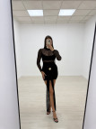 VESTIDO CHANCESS NEGRO VESTIDO CHANCESS NEGRO