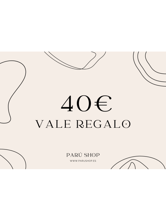 TARJETA REGALO 40€