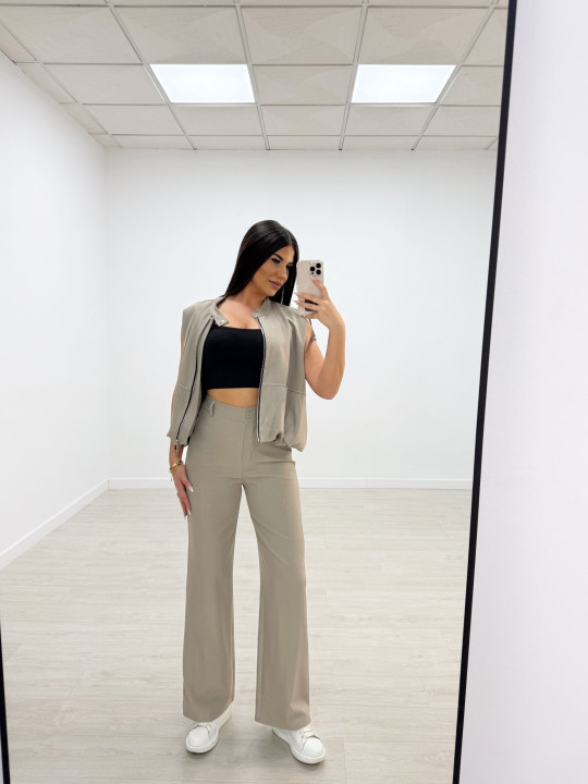 CONJUNTO CHALECO GLOBO TOUPE