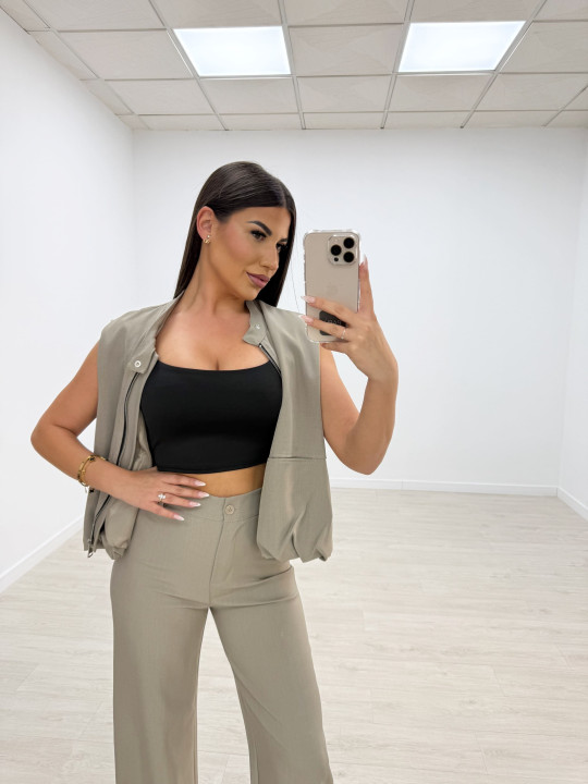 CONJUNTO CHALECO GLOBO TOUPE