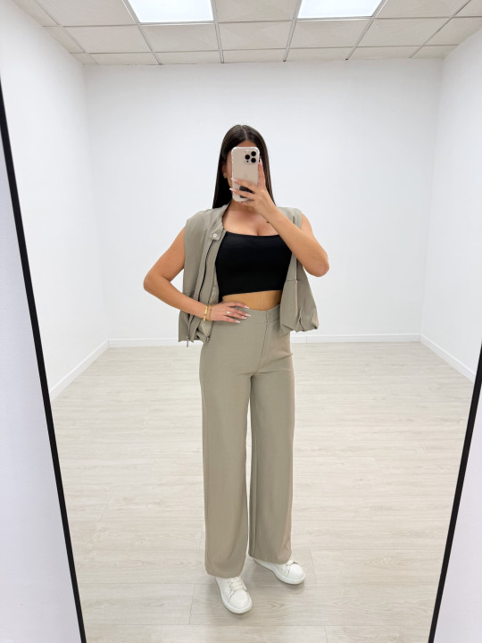 CONJUNTO CHALECO GLOBO TOUPE