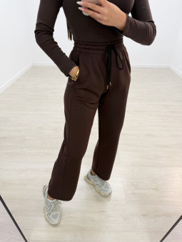 PANTALÓN CHÁNDAL BALLON MARRÓN