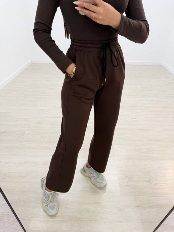 PANTALÓN CHÁNDAL BALLON MARRÓN