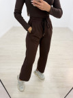 PANTALÓN CHÁNDAL BALLON MARRÓN
