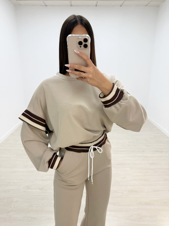 CONJUNTO CHÁNDAL NOON BEIGE