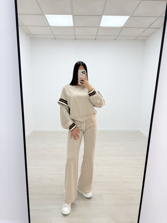 CONJUNTO CHÁNDAL NOON BEIGE