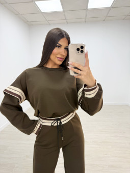 CONJUNTO CHÁNDAL NOON MARRÓN