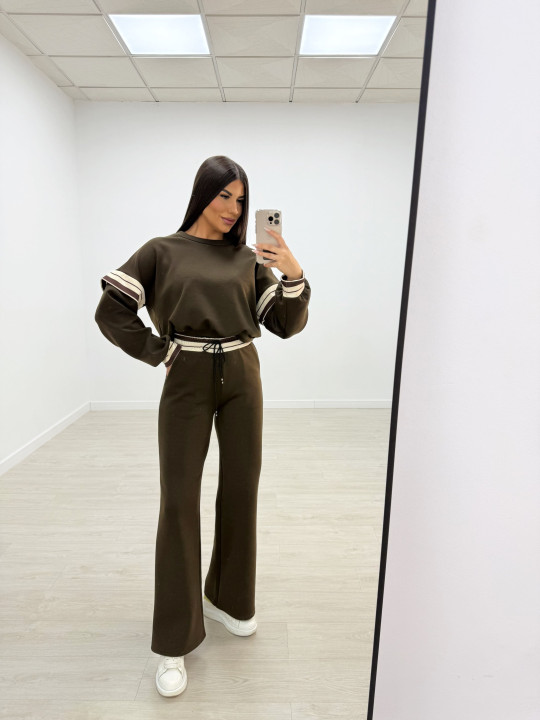 CONJUNTO CHÁNDAL NOON MARRÓN