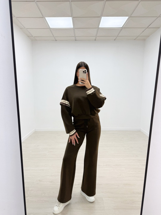 CONJUNTO CHÁNDAL NOON MARRÓN