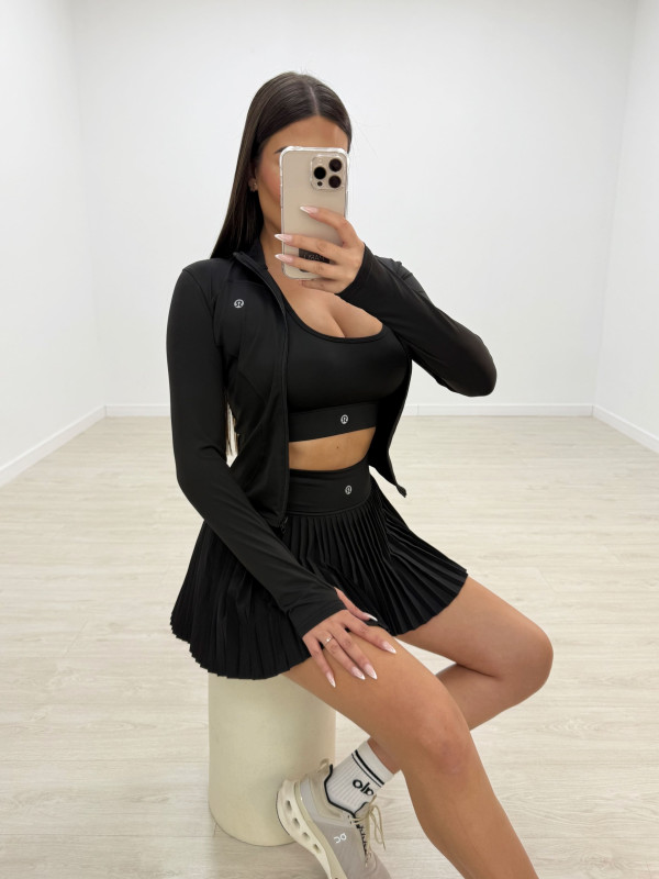 CONJUNTO LULU NEGRO  (3 PIEZAS)