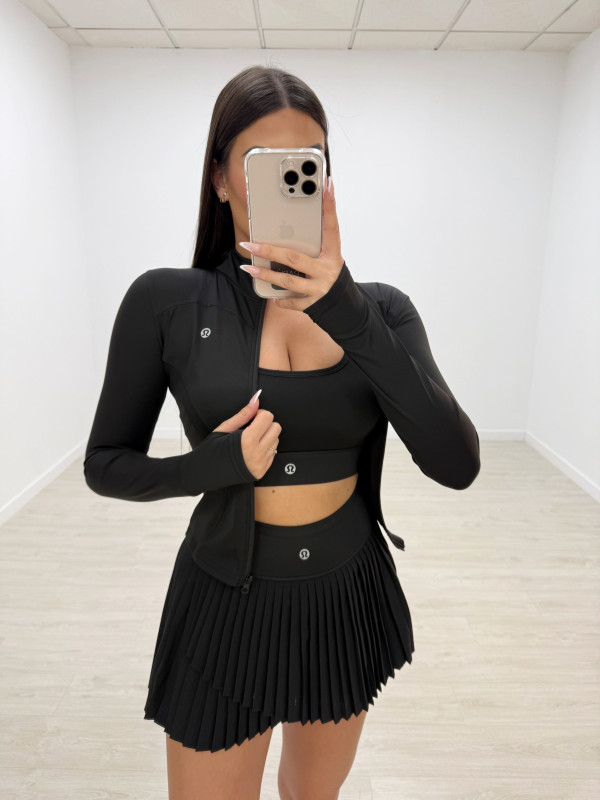 CONJUNTO LULU NEGRO  (3 PIEZAS)