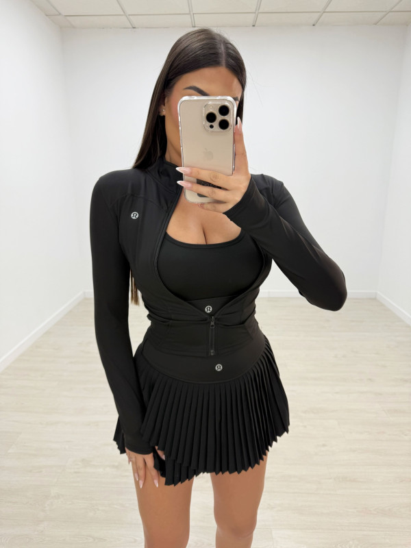 CONJUNTO LULU NEGRO  (3 PIEZAS)