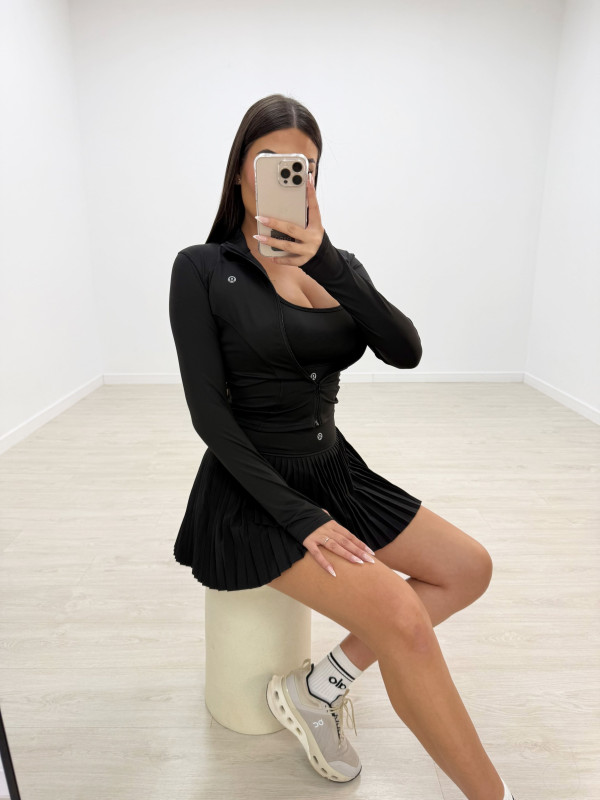 CONJUNTO LULU NEGRO  (3 PIEZAS)