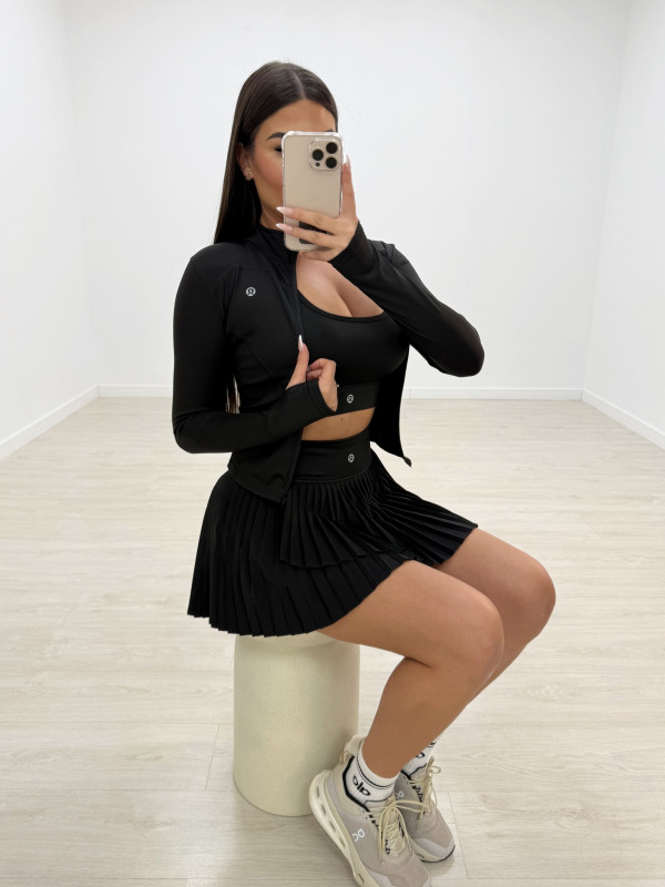 CONJUNTO LULU NEGRO  (3 PIEZAS)