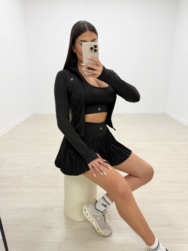 CONJUNTO LULU NEGRO  (3 PIEZAS)