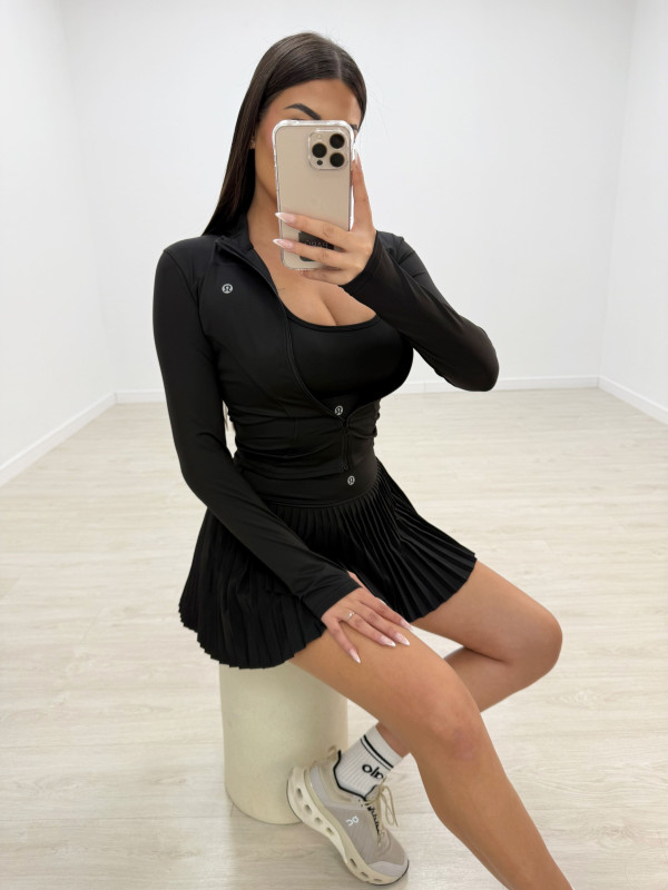CONJUNTO LULU NEGRO  (3 PIEZAS)