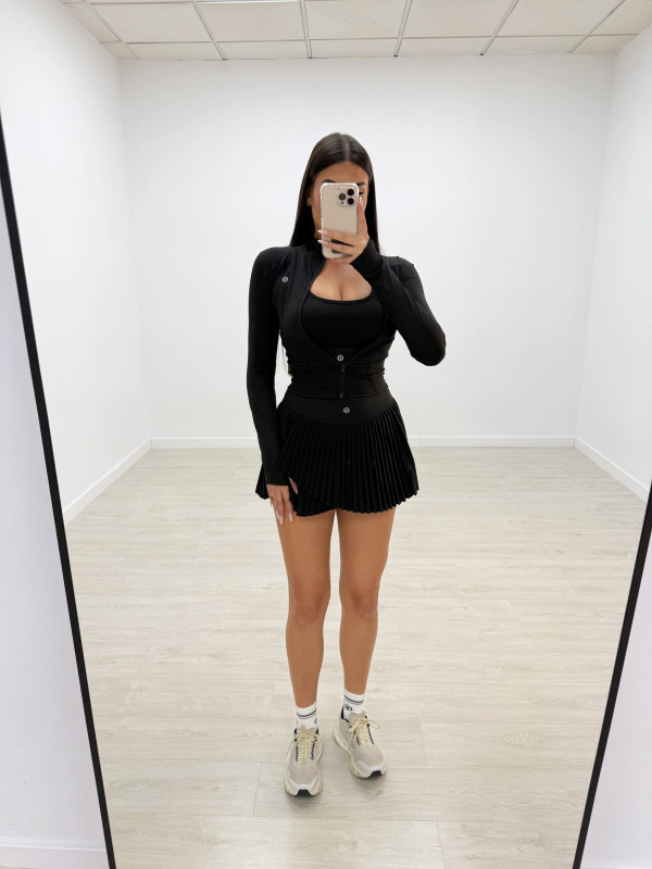 CONJUNTO LULU NEGRO  (3 PIEZAS)