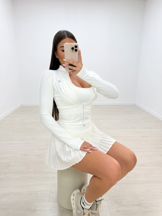 CONJUNTO LULU BLANCO (3 PIEZAS)