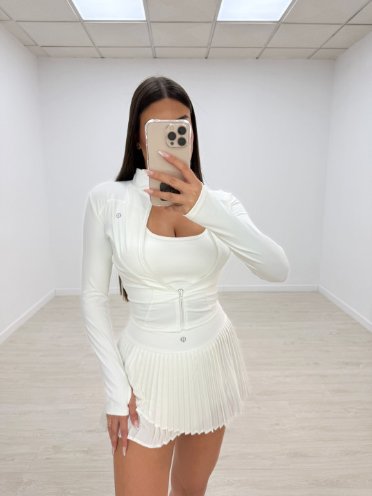 CONJUNTO LULU BLANCO (3 PIEZAS)