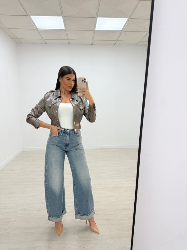 BOMBER TORNASOL GRIS
