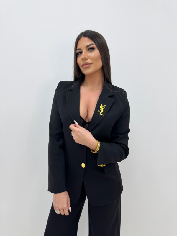 TRAJE YSL NEGRO